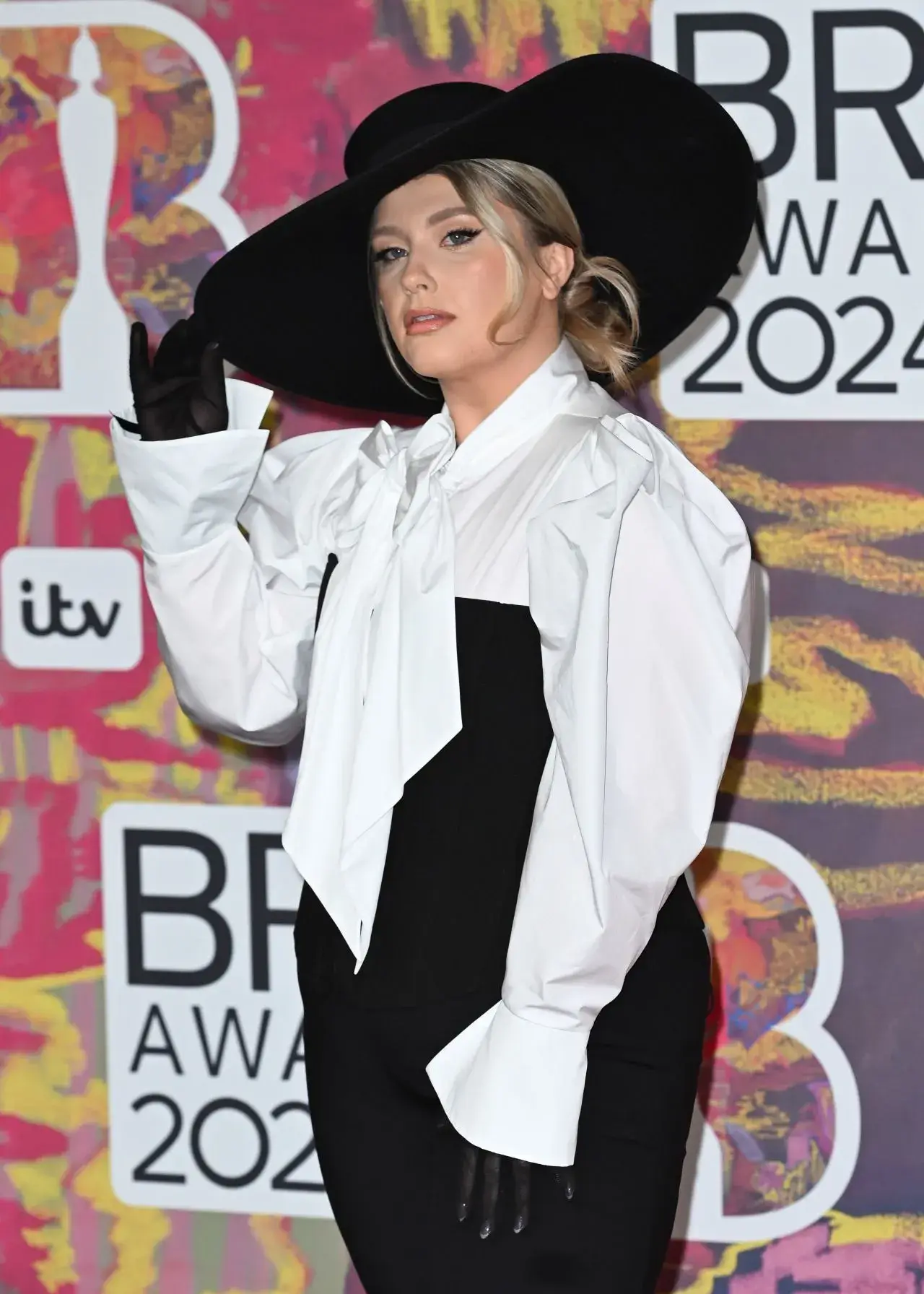 ELLA HENDERSON PHOTOSHOOT AT THE BRIT AWARDS 2024 IN LONDON